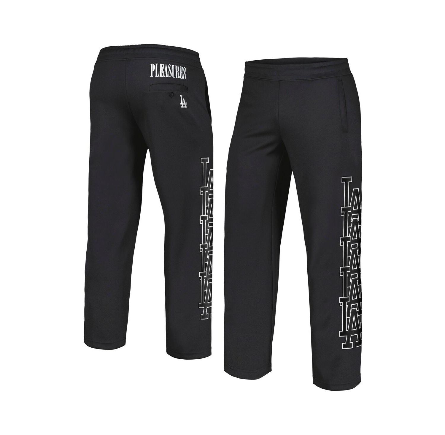 Men's Black Los Angeles Dodgers Pitcher Track Pants