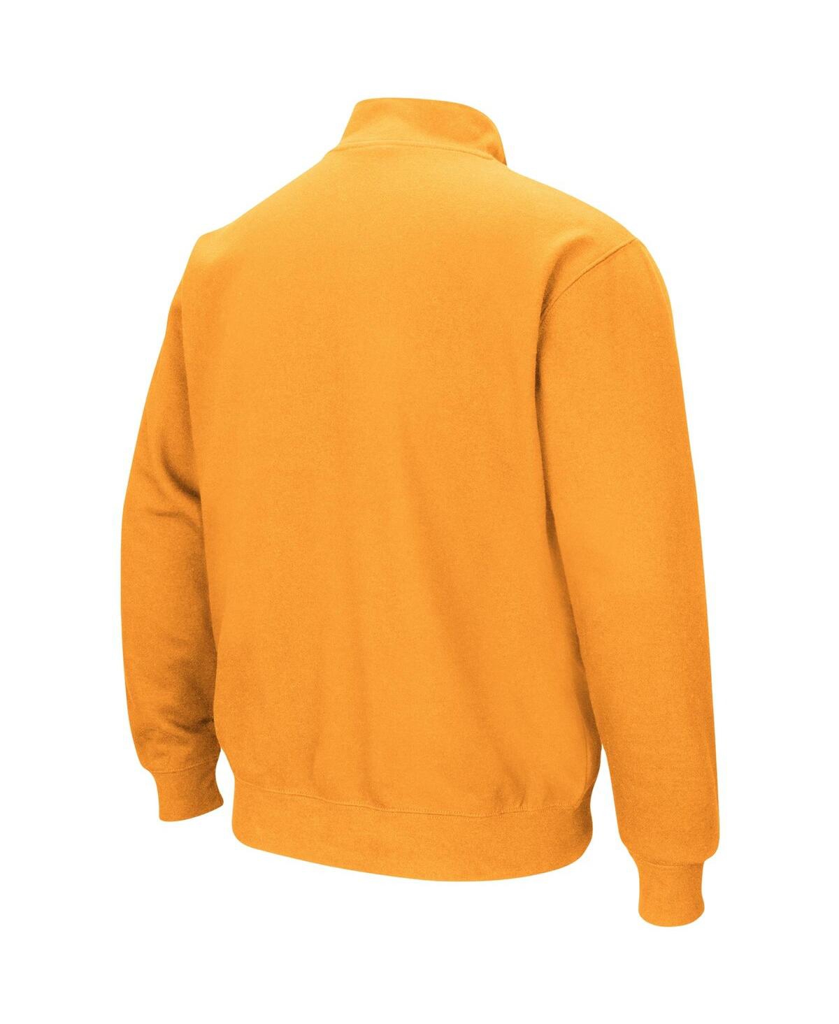 Men's ColosseumTennessee Volunteers Big and Tall Tortugas Quarter-Zip Jacket - Tennessee Orange
