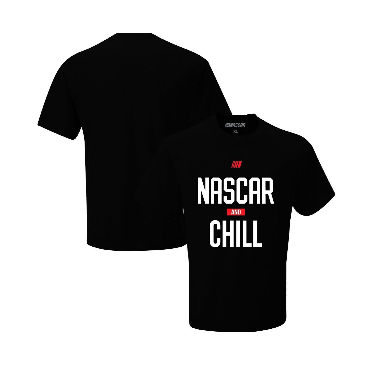 Men's Black NASCAR and Chill T-shirt