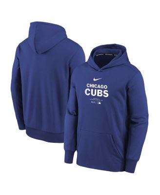 Big Boys Nike Royal Chicago Cubs Authentic Collection Performance Pullover Hoodie Macy s