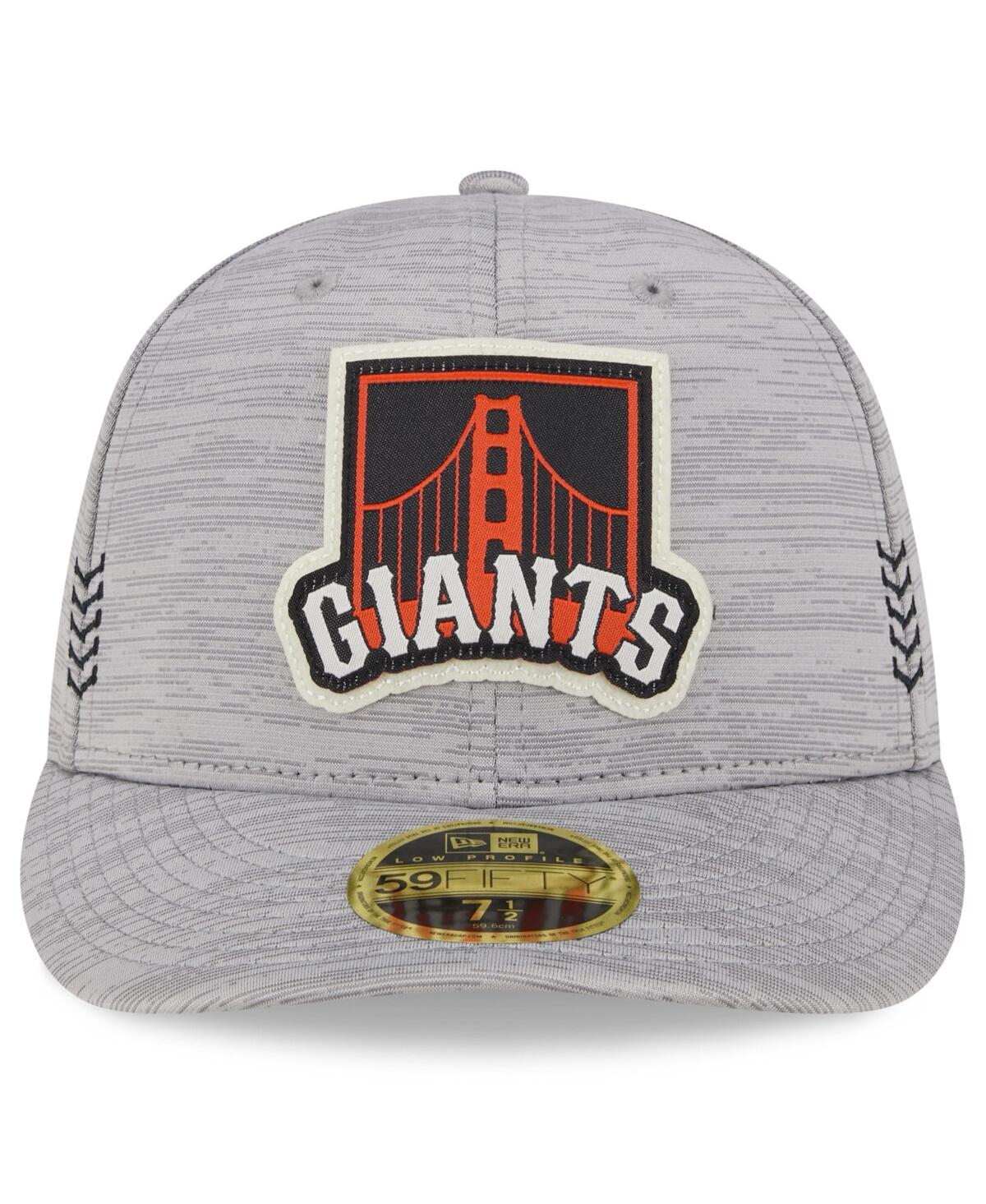 Shop New Era Men's  Gray San Francisco Giants 2024 Clubhouse Low Profile 59fifty Fitted Hat