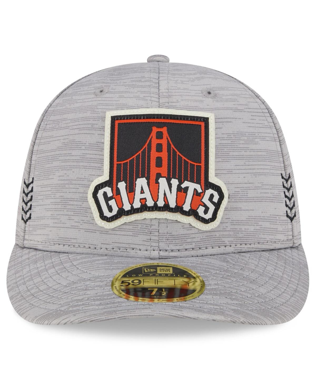 New Era Gray San Francisco Giants 2024 Clubhouse Low Profile 59fifty Fitted Hat In Gray