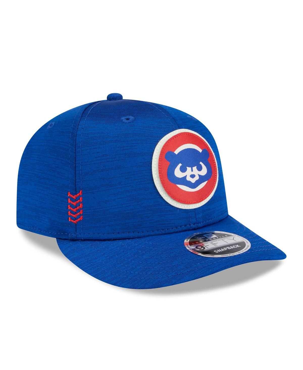 New Era Royal Chicago Cubs 2024 Clubhouse Low Profile 59fifty Snapback Hat In Royal
