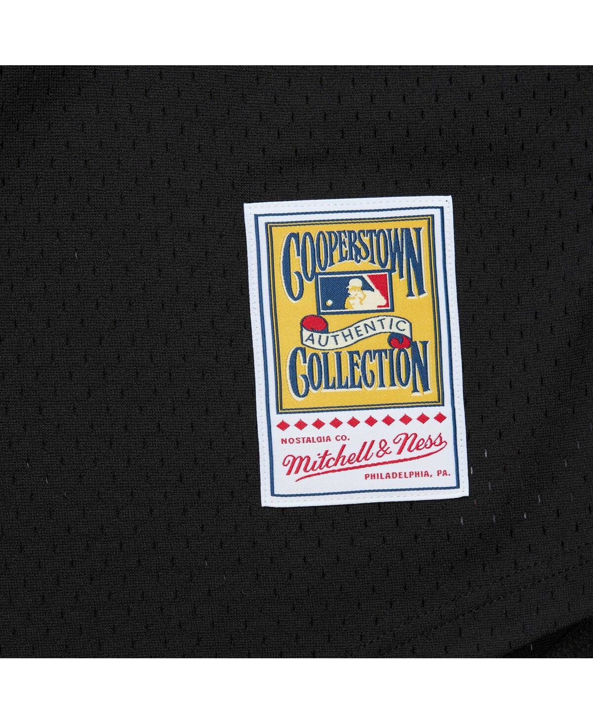 Men's Mitchell & Ness Craig Biggio Black Houston Astros Cooperstown Mesh Batting Practice Jersey