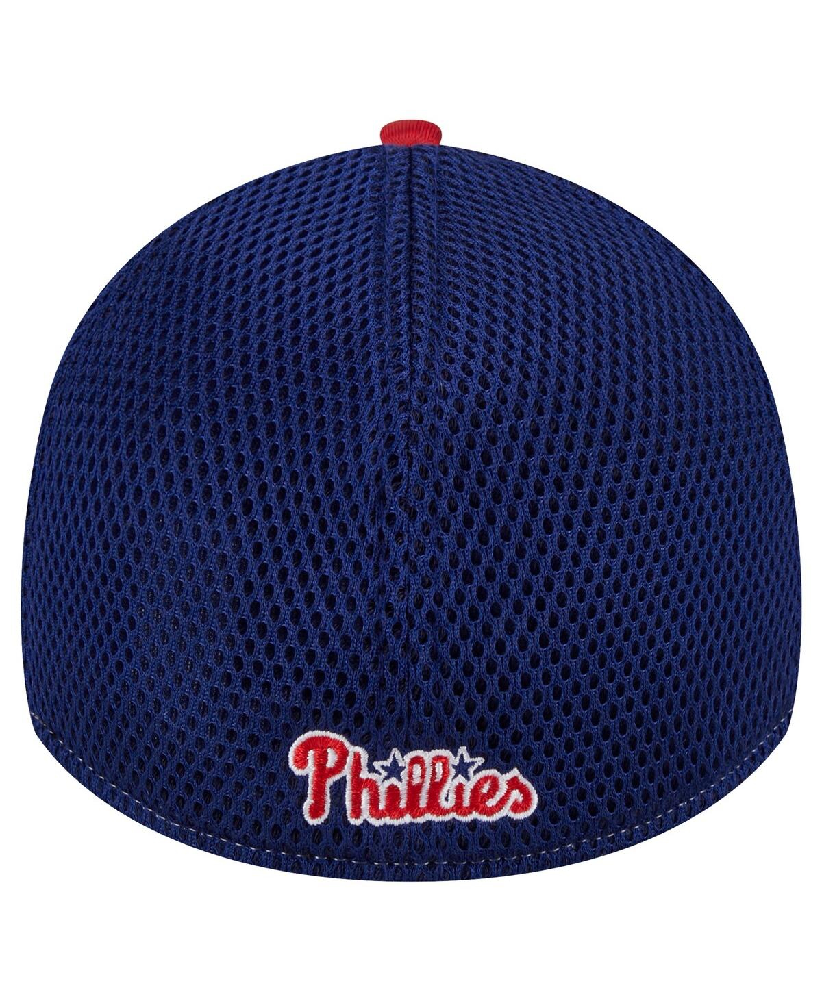 New Era Red Philadelphia Phillies Neo 39thirty Flex Hat In Red