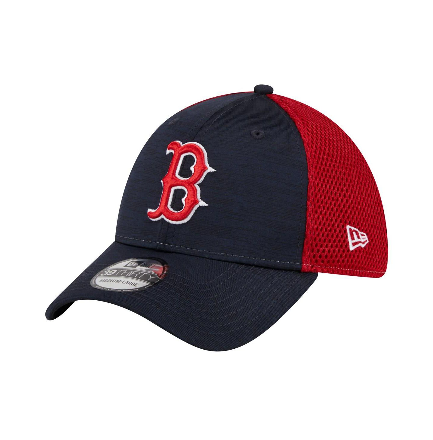 Мужская кепка New Era Navy Boston Red Sox Neo 39THIRTY Flex Hat — фото 1