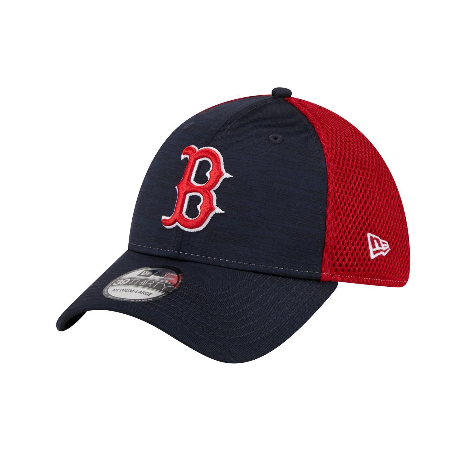 Men's Navy Boston Red Sox Neo 39THIRTY Flex Hat
