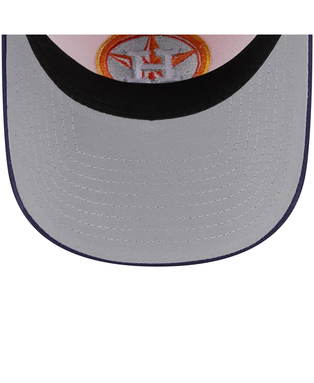New Era Orange Houston Astros 2024 Batting Practice Low Profile 59fifty Fitted Hat In Orange