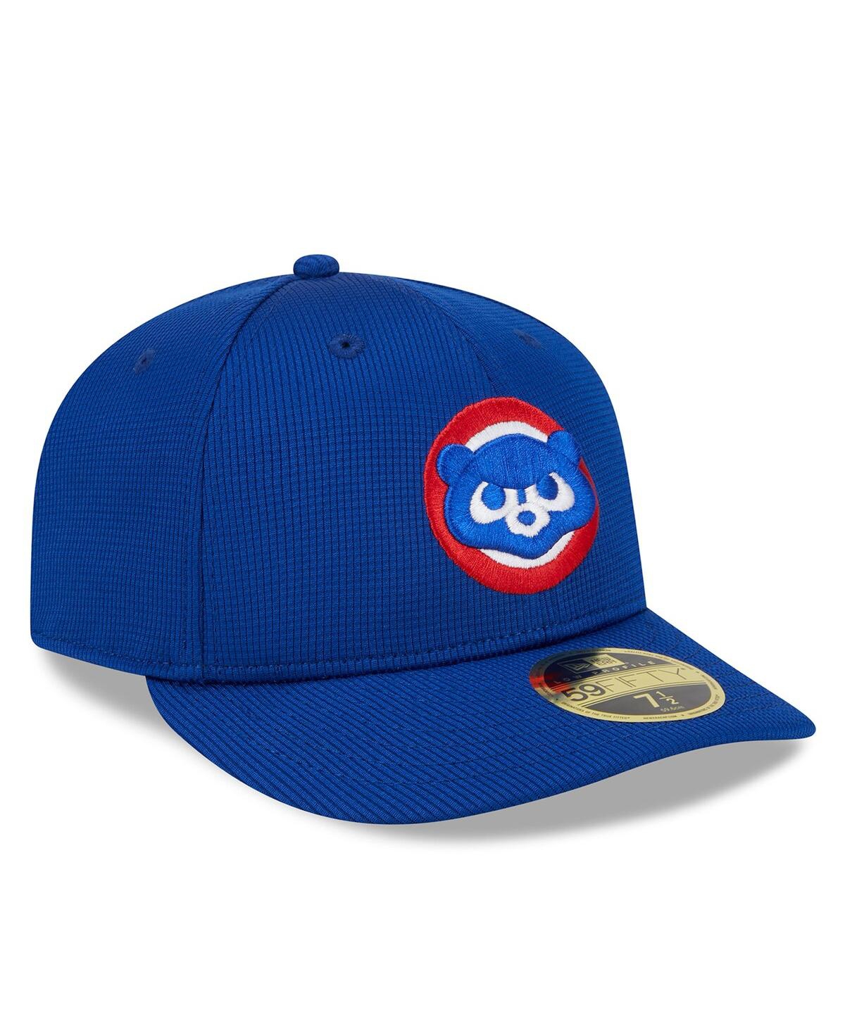 New Era Royal Chicago Cubs 2024 Batting Practice Low Profile 59fifty Fitted Hat In Royal