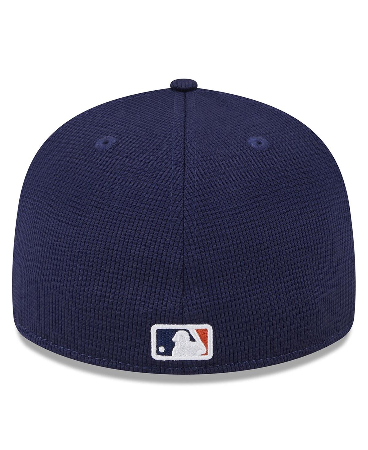 New Era Orange Houston Astros 2024 Batting Practice Low Profile 59fifty Fitted Hat In Orange