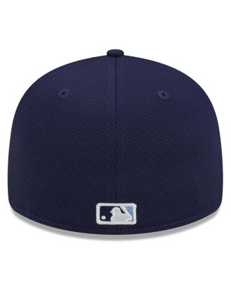 Men's Navy Tampa Bay Rays 2024 Batting Practice Low Profile 59FIFTY Fitted Hat