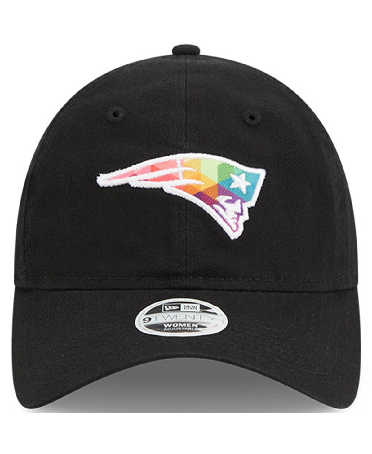 Women's New EraNew England Patriots 2023 Nfl Crucial Catch 9TWENTY Adjustable Hat - Black