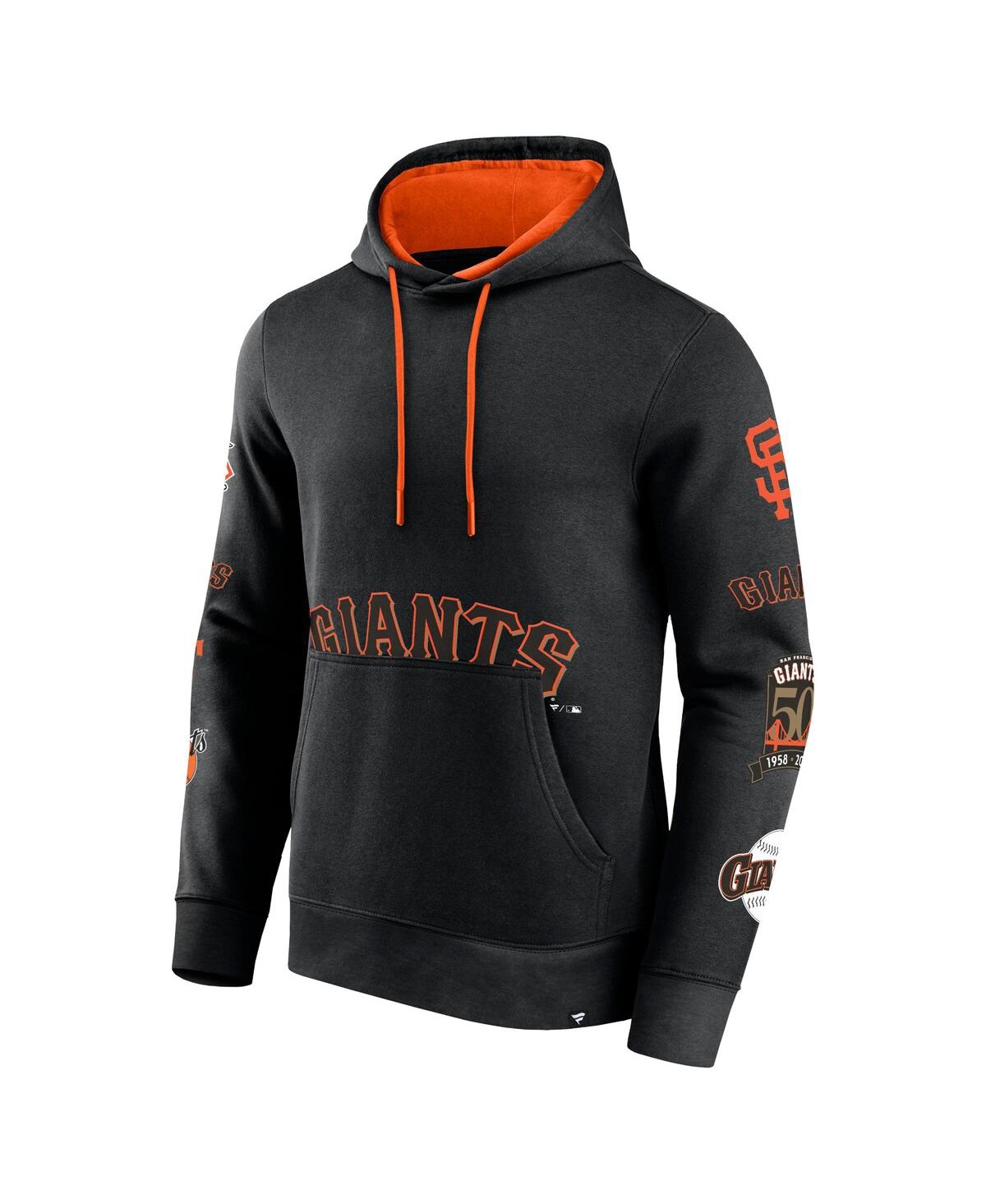 Men's FanaticsSan Francisco Giants Wild Winner Pullover Hoodie - Black