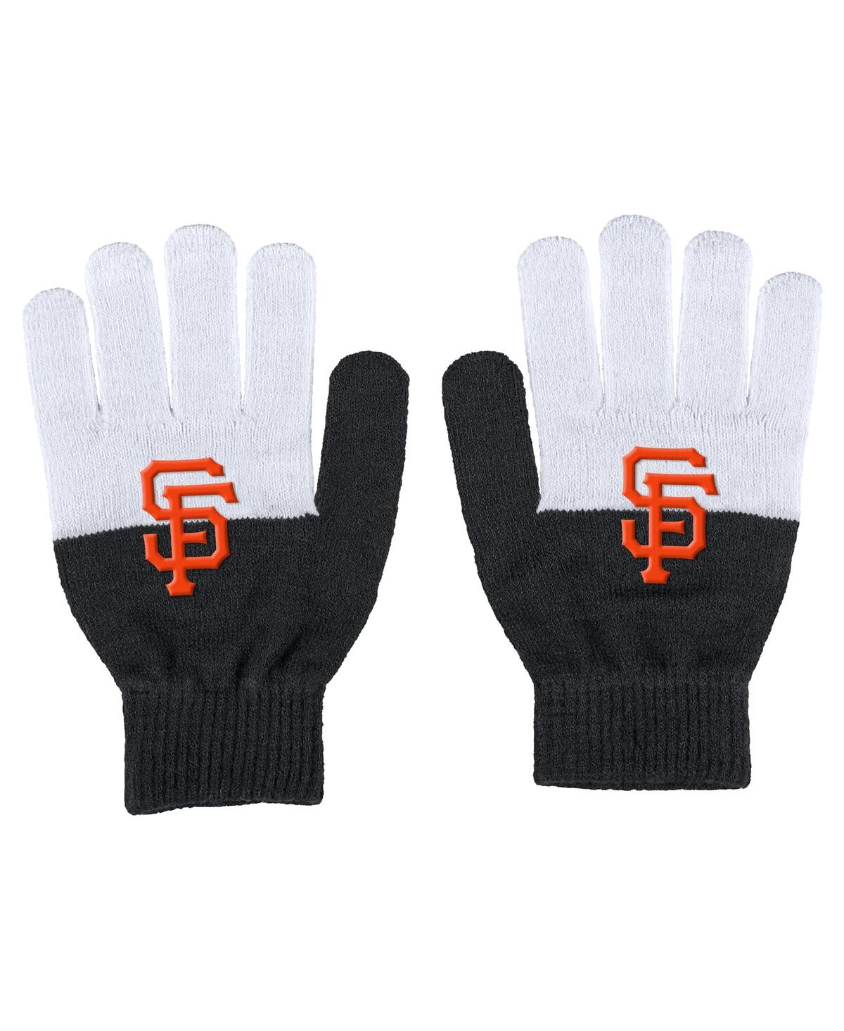 Wear By Erin Andrews Women's  San Francisco Giants Color-block Gloves In Multi