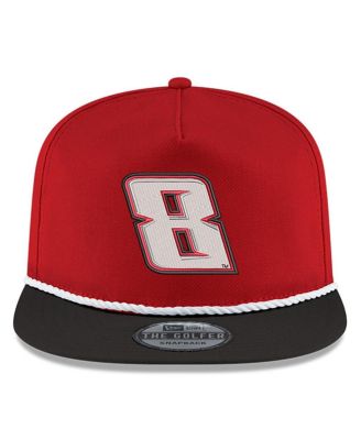 Men's Scarlet, Black Kyle Busch Golfer Snapback Adjustable Hat