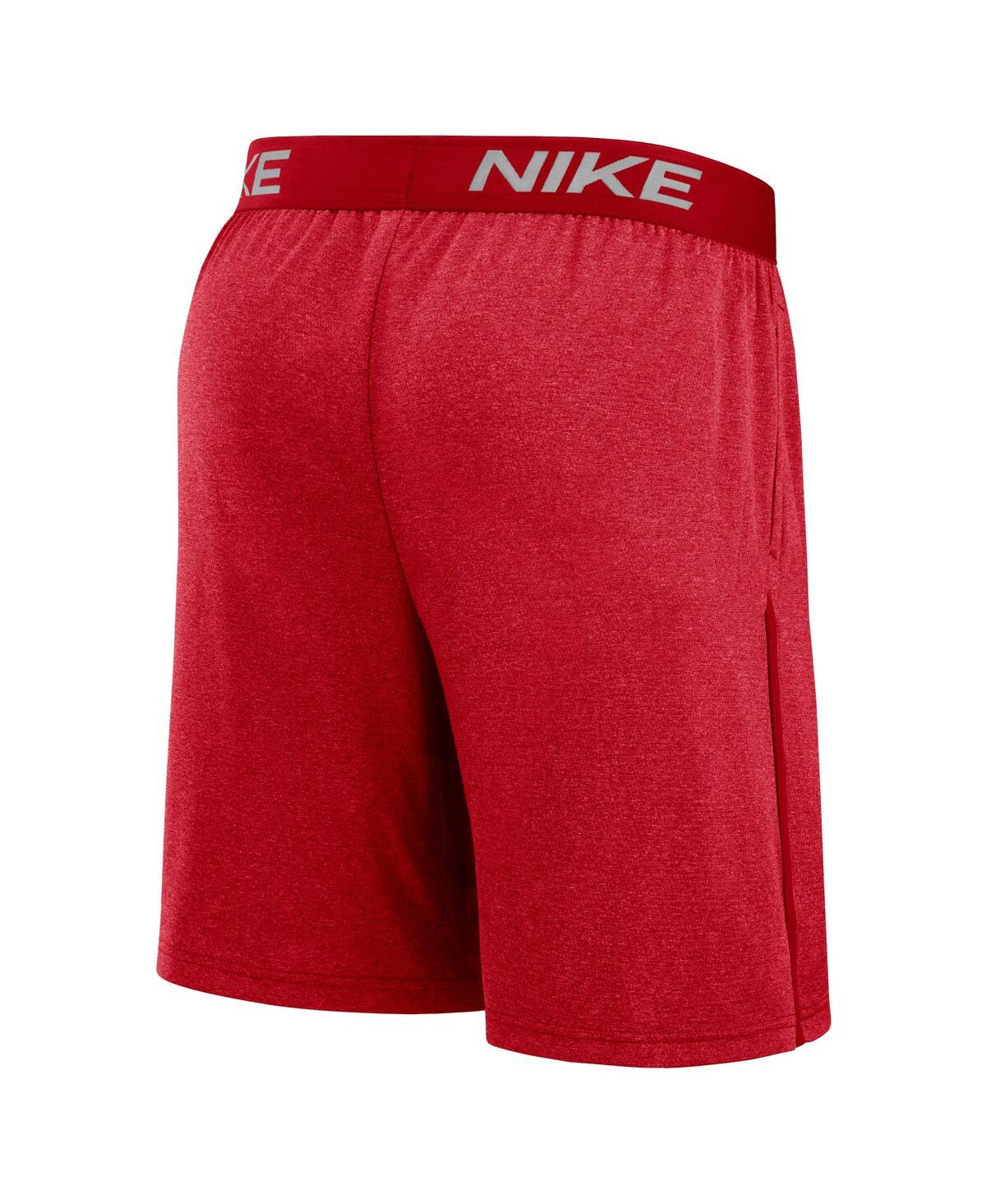 Shop Nike Men's  Red Los Angeles Angels City Connect Performance Practice Shorts