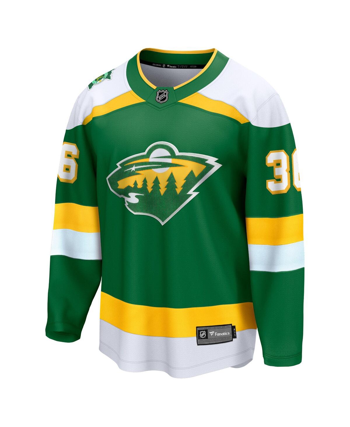 Men's Fanatics Mats ZuccarelloMinnesota Wild Alternate Premier Breakaway Player Jersey - Green