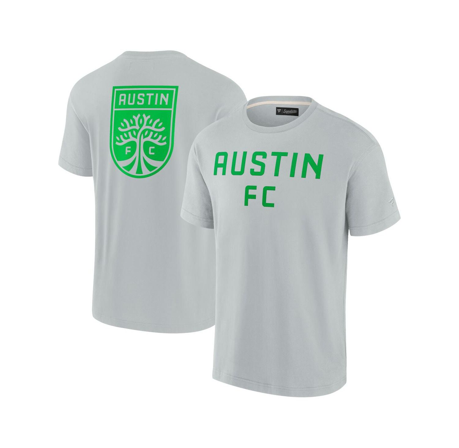 Men's Gray Austin FC Oversized Logo T-shirt