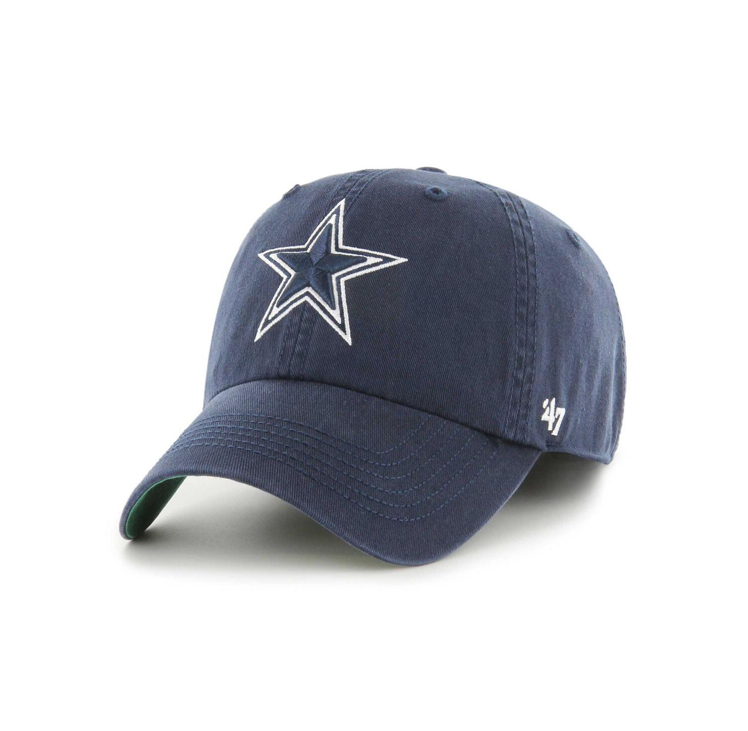 Men's Navy Dallas Cowboys Sure Shot Franchise Fitted Hat