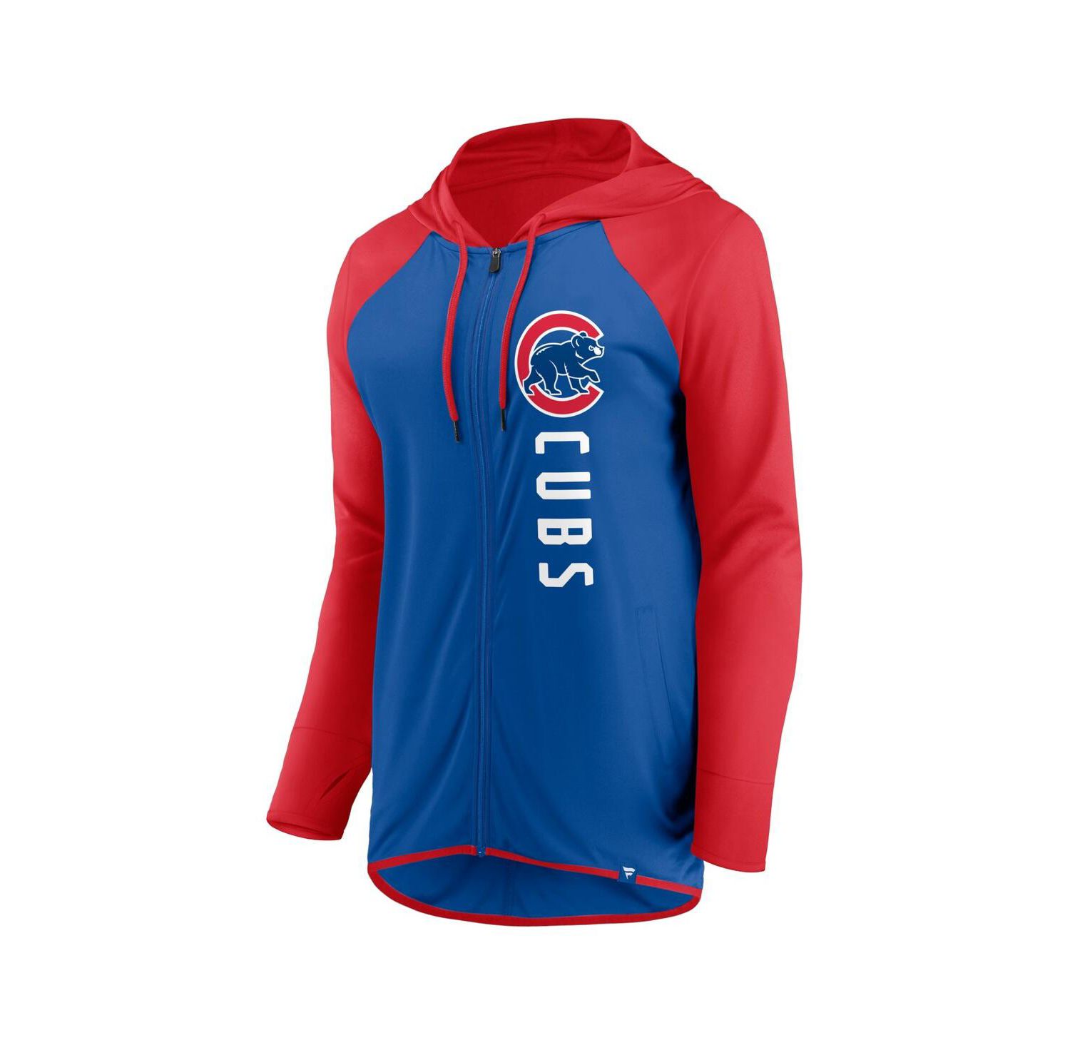 Women's Royal, Red Chicago Cubs Forever Fan Full-Zip Hoodie Jacket