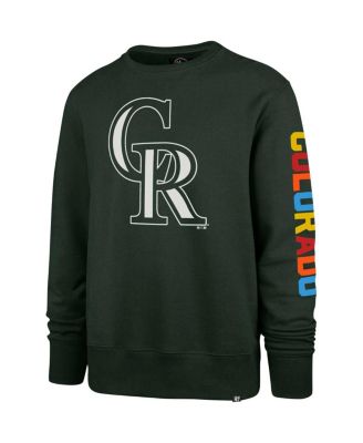 Men's Green Colorado Rockies City Connect Legend Headline Pullover Sweatshirt
