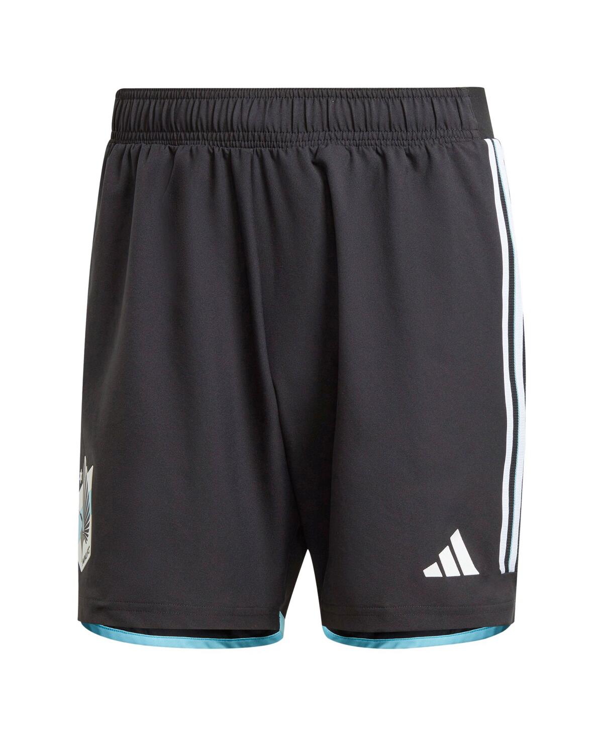 Shop Adidas Originals Men's Adidas Black Minnesota United Fc 2024 Home Aeroready Authentic Shorts