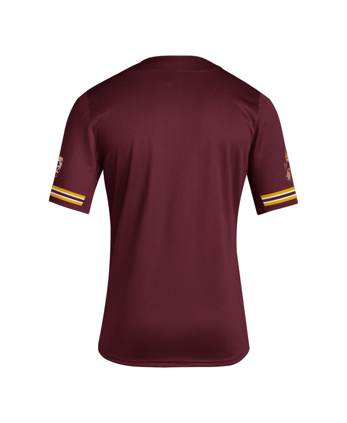 Men's adidasArizona State Sun Devils Reverse Retro Replica Baseball Jersey - Maroon
