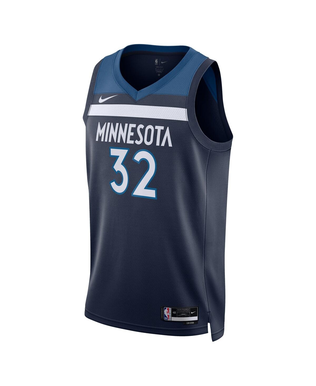 Men's and Women's Nike Karl-Anthony TownsMinnesota Timberwolves Swingman Jersey - Icon Edition - Navy