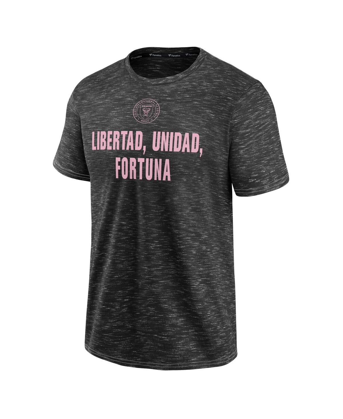 Fanatics Branded  Charcoal Inter Miami Cf T-shirt In Charcoal