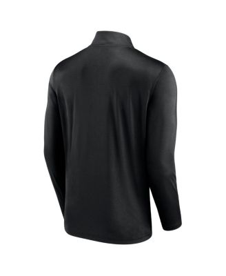 Men's Fanatics Black Chicago White Sox Underdog Mindset Quarter-Zip Jacket