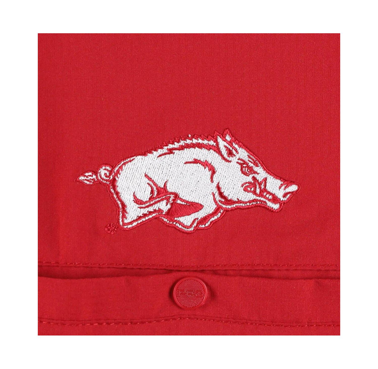 Men's Cardinal Arkansas Razorbacks Big and Tall Collegiate Tamiami Button-Down Shirt
