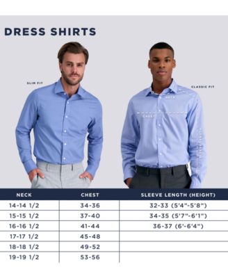 Men’s Smart Wash&reg; Slim Fit Dress Shirt