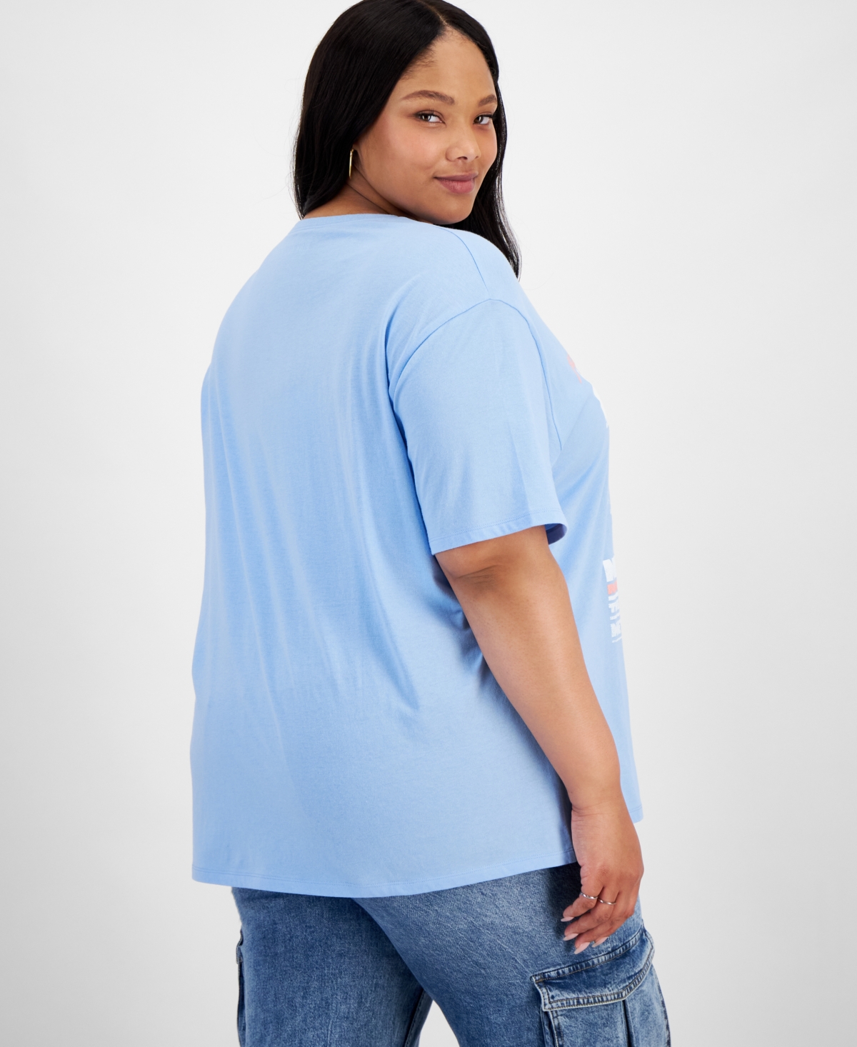 Grayson Threads, The Label Trendy Plus Size Pink Floyd Graphic T-Shirt