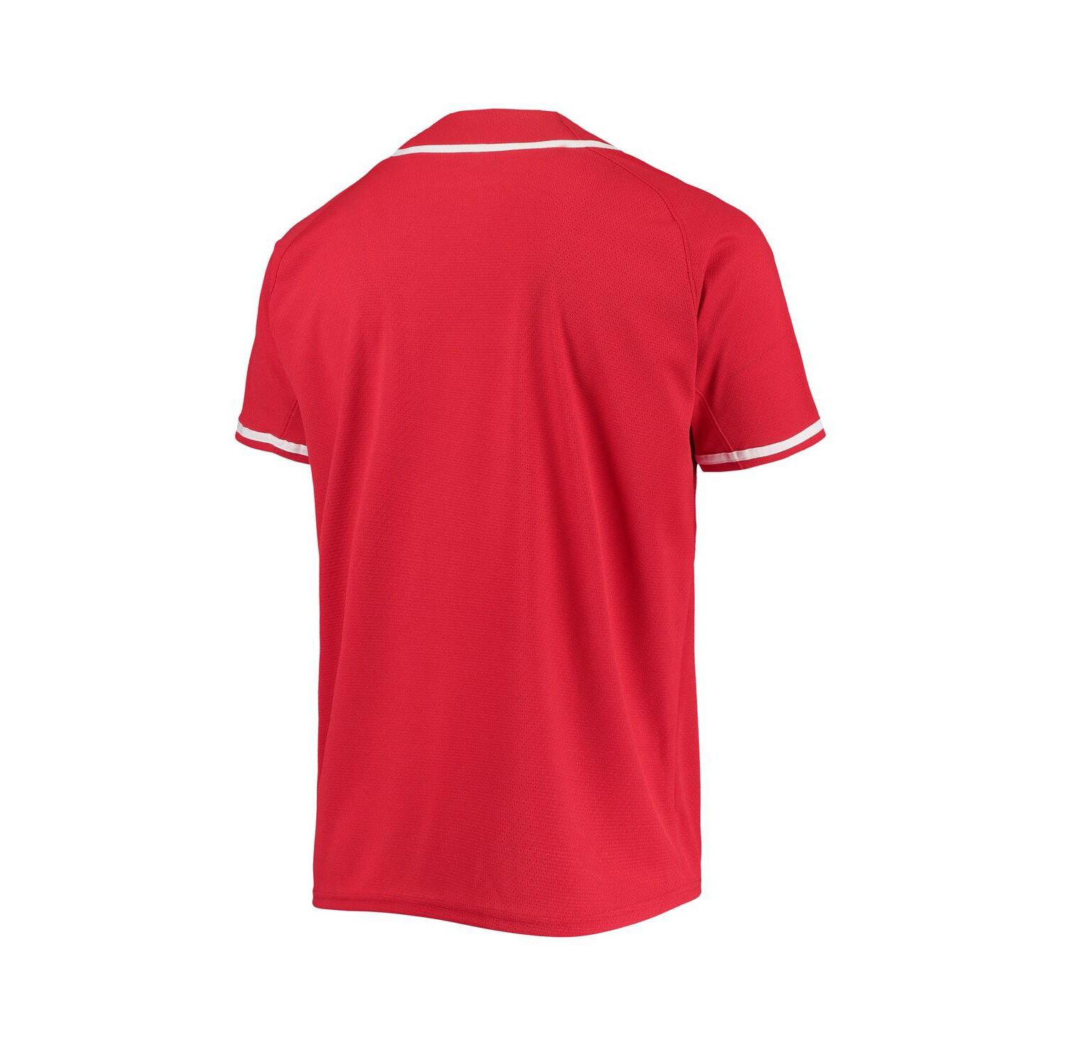 Men's Red Maryland Terrapins Replica Baseball Jersey