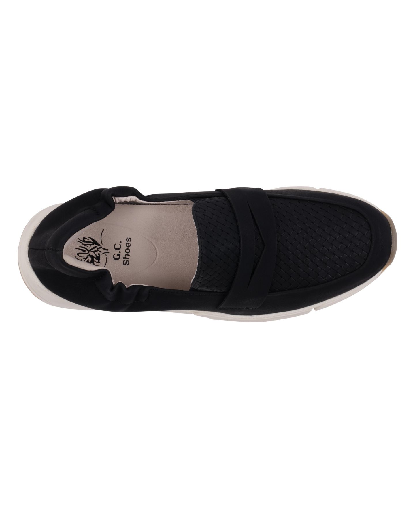 Женские кроссовки GC Shoes Adina Sip On Penny Loafer, цвет: Чёрный — фото 4