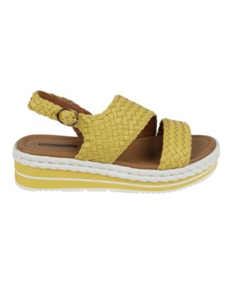 Women's Gallante Double Band Slingback Platform Sandals