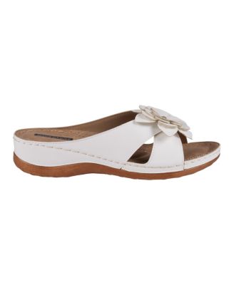 Women's Joy Flower Rosette Comfort Sandals