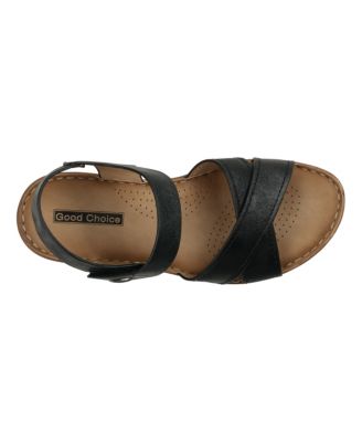 Women's Vienna Crisscross Wedge Sandals