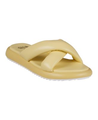 Women's Nalani Crisscross Slide Flat Sandals