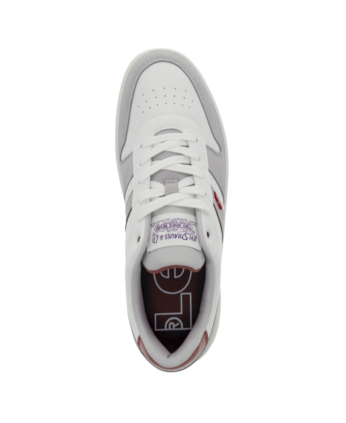 Levi's Men's Drive Low Top Lace Up Sneakers - Cappuccino, Mocha