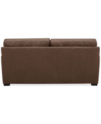 Radley 74"  Leather Apartment Sofa, Created for Macy's