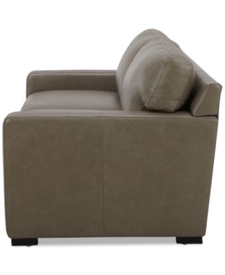 Radley 74"  Leather Apartment Sofa