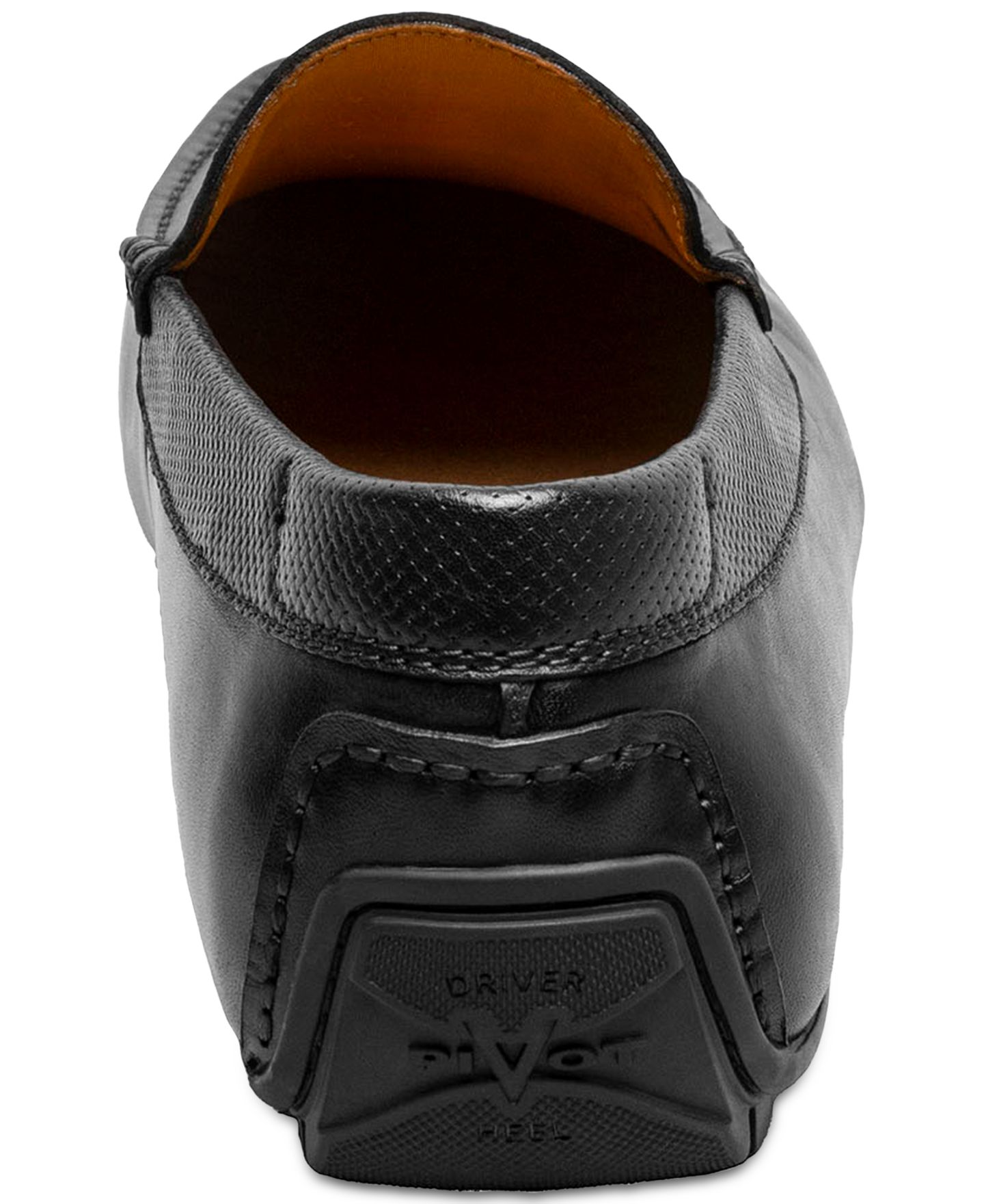 Мужские слипоны для вождения Florsheim Motor Venetian, цвет: Чёрный — фото 4