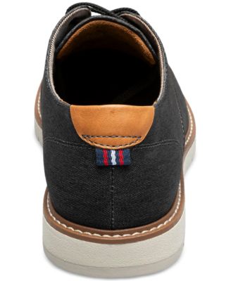 Men's Vibe Canvas Lace-Up Plain Toe Oxford Shoes