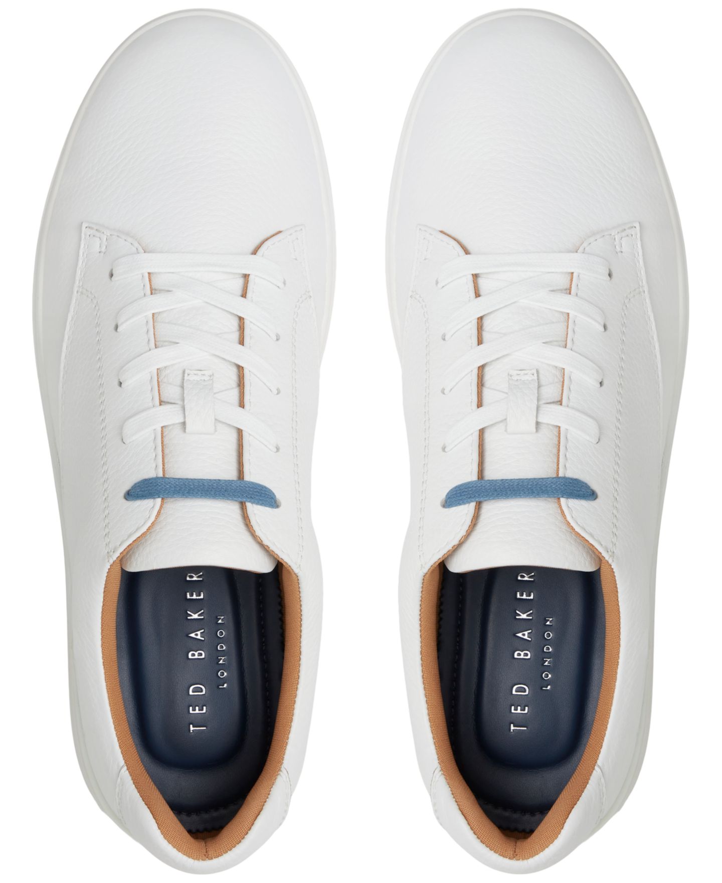 Мужские кроссовки Ted Baker Brentford Lace-Up, цвет: Белый — фото 6
