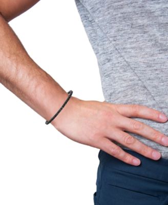 Men's Black Diamond Tennis Bracelet (13 ct. t.w.) in Black Rhodium-Plated Sterling Silver