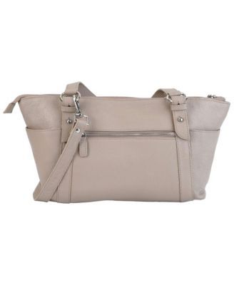 Pebble Amelia Leather Crossbody Handbag