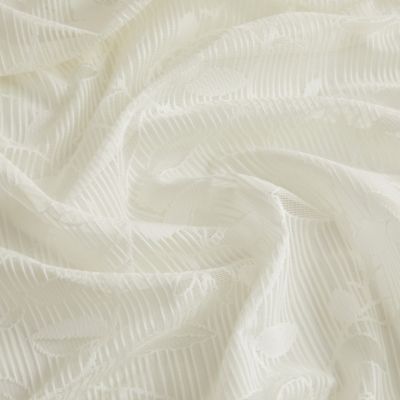 Joyce Lace Sheer Kitchen Cafe Curtain Tiers for Small Windows, Kitchen & Bathroom - 30 W x 36 L Inch (Pair)