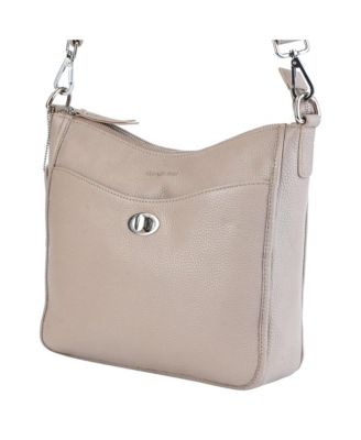 Pebble Elizabeth Leather Crossbody Handbag