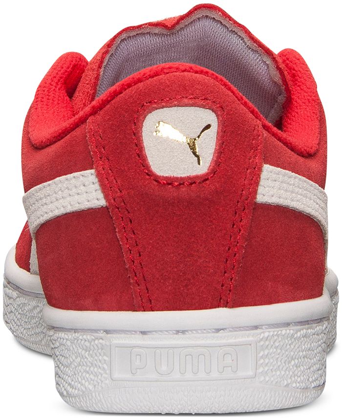 Puma Boys' Suede Jr. Casual Sneakers from Finish Line & Reviews ...